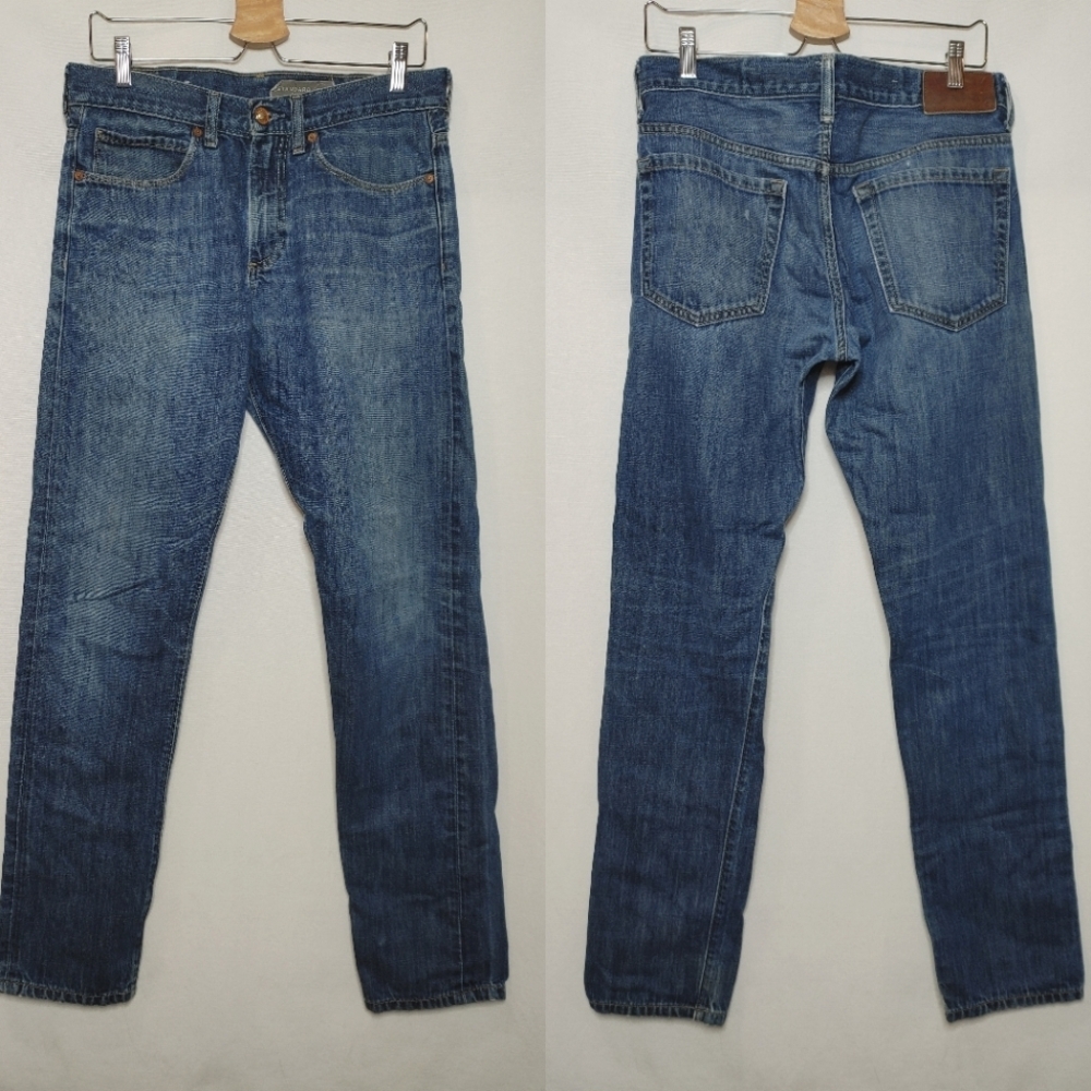Standard Cloth Skinny Tapered Jeans Medium Wash Cotton‎ 32